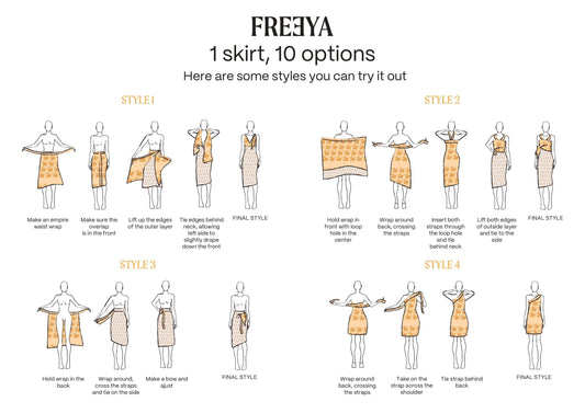 Wrap It Your Way: The holiday skirt that does it all