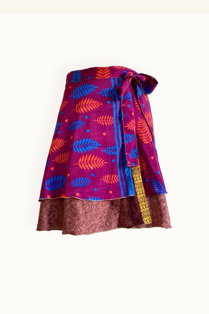 Long wrap skirt product picture